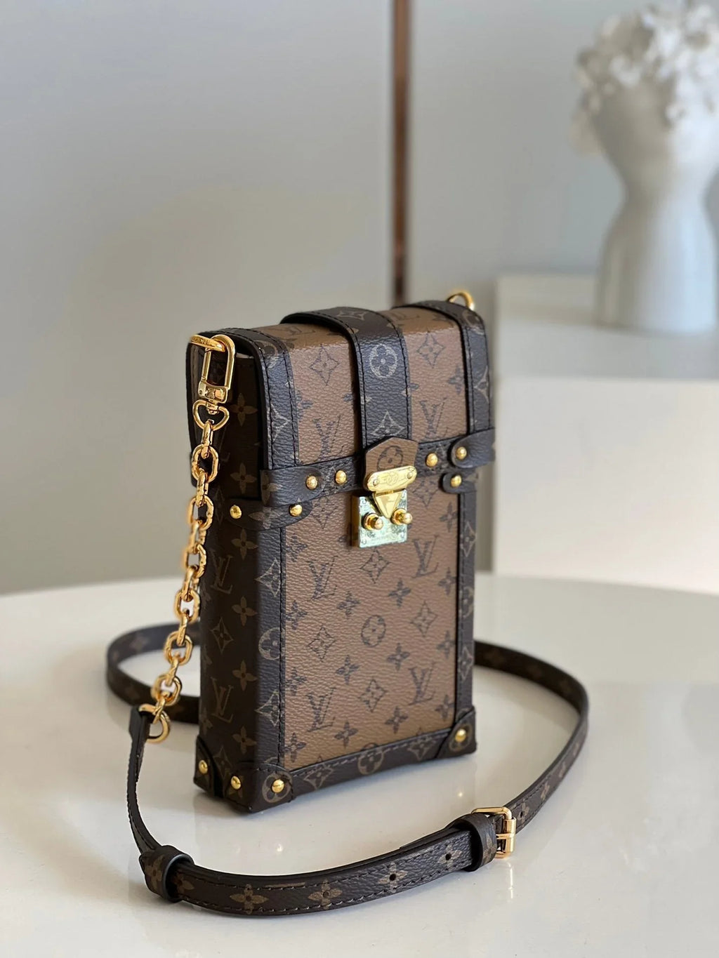 Vertical Trunk Pochette Bag LV