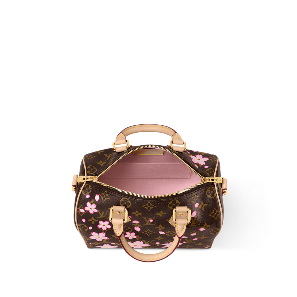 LV x TM Speedy Bandoulière 25 With Box